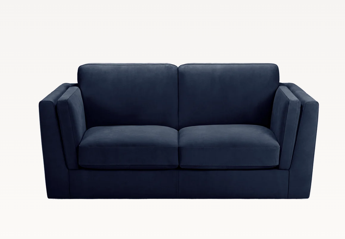 Navy Two-Seat Sofa